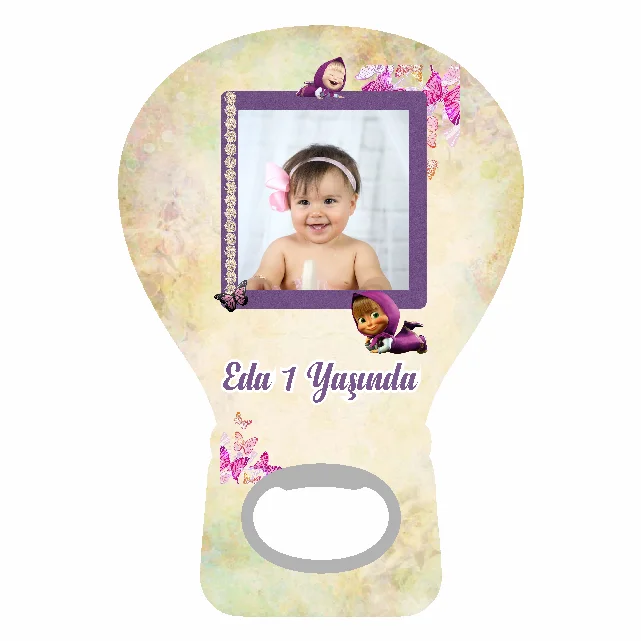 Maşa İle Koca Ayı Temalı Balon Açacak Magneti